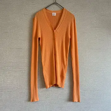 [새상품급] IENA LA BOUCLE DALLAS V넥 가디건 오렌지