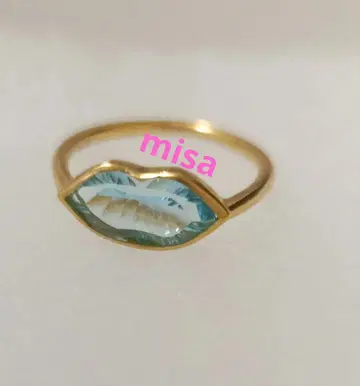 파랑 MARJORAM 마조람 액세서리 반지 반지 목걸이 귀걸이