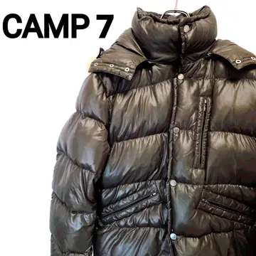 CAMP7 긴팔 경량 후드 부착 다운 자켓