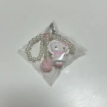 산리오 헬로키티 화이트 프릴 디자인 시크릿 스트랩