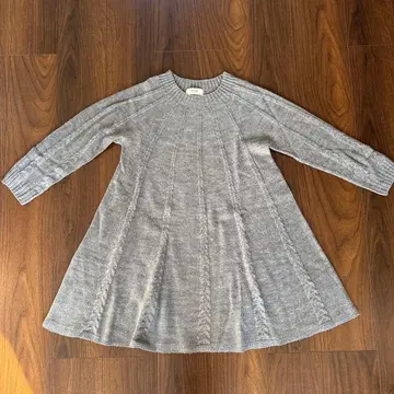 BEAMS 플레어 롱 니트