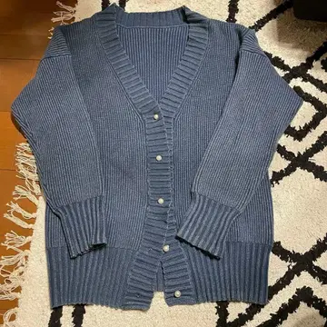 스픽앤스팬 가디건 블루 스카이블루