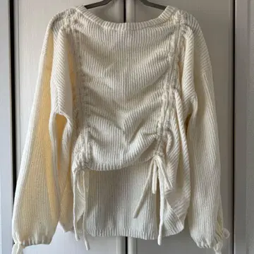 루오시 드로스트 스팽글 니트 풀오버 3L