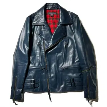 Haruf 카우 가죽 UK 라이더 자켓 M 라이트닝