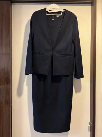 나노 유니버스 네이비 원피스 수트 자켓 사이즈 S