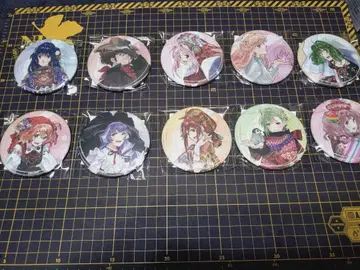 마크로스 만국 박람회 가라폰 B상 캔 마그넷 풀 컴프 세트 캔뱃지