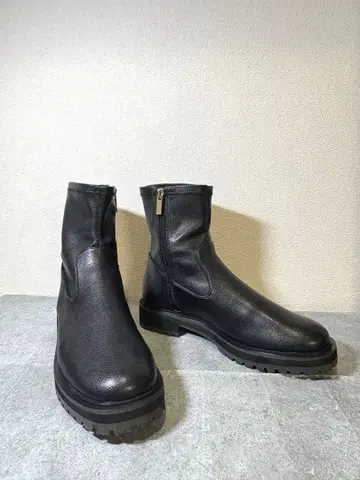 새상품급 LE TALON 트랙 밑창 핏 숏부츠/L/24.0-24.5