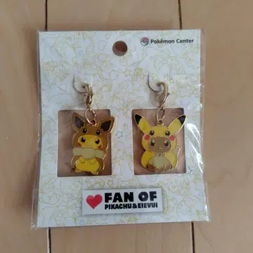 포켓몬 메탈 참 세트 피카츄 이브이 판초 시리즈 참