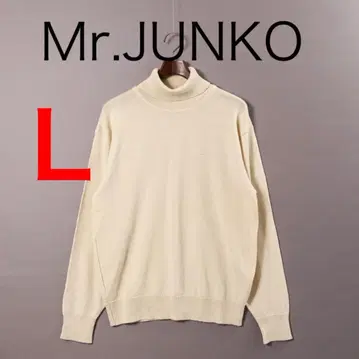 H3360-111 미스터 준코 울 100% 터틀 니트 스웨터