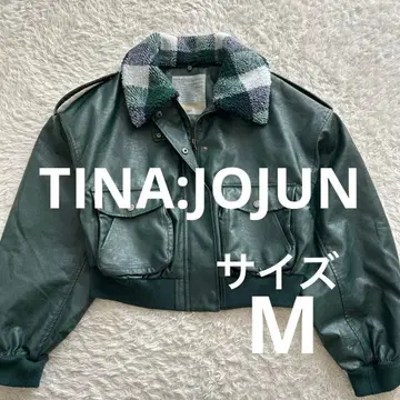 TINA:JOJUN 플라이트 자켓