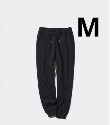 UNIQLO 히트텍 보아 스웨트 팬츠 블랙 M