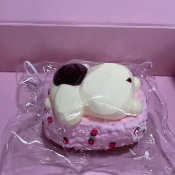 푸린이 올라간 디저트 스퀴즈