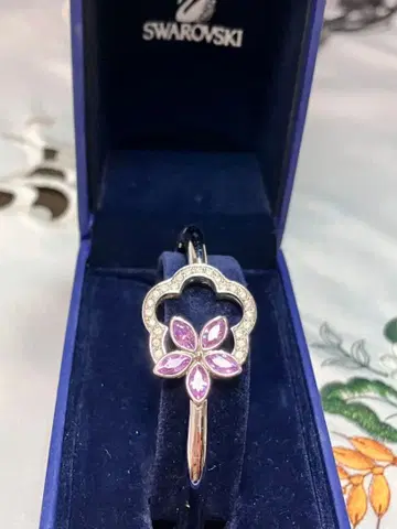 SWAROVSKI 스와로브스키 팔찌 사쿠라 벚꽃