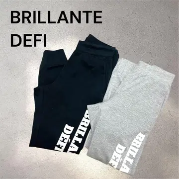 BRILLANTE DFIDT 드라이 스웨트 팬츠 블랙 그레이 세트 S