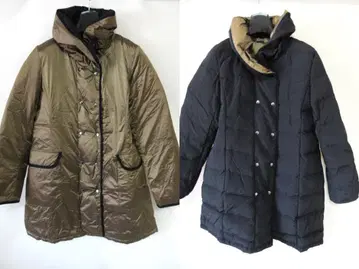 (O-30) 히로코비스 다운 자켓 리버서블 코트 사이즈 9