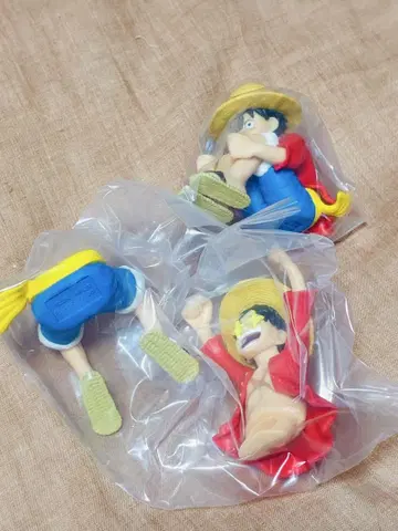 원피스 기다림 가샤폰 루피 A&B 2개 세트