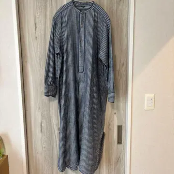 45R 던가리 셔츠 원피스