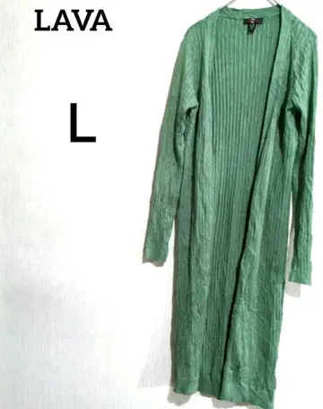 LAVA 리브 그린 가디건 [ L ]