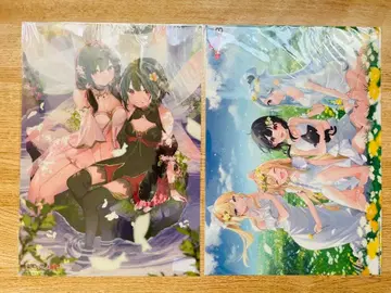 이 멋진 세계에 축복을! 특전 클리어 포스터 메구밍 아이리스 다크니스