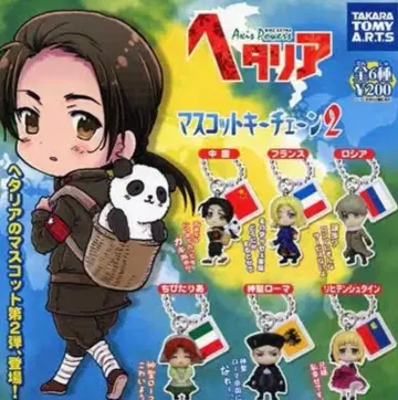 헤타리아 마스코트 키체인 2