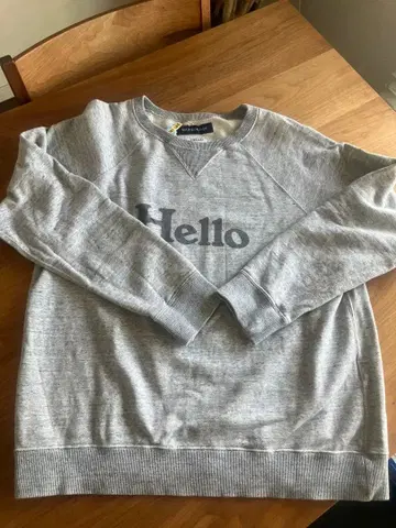 MADISONBLUE 매디슨 블루 Hello 맨투맨 02