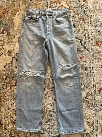 AGOLDE 데미지 데님