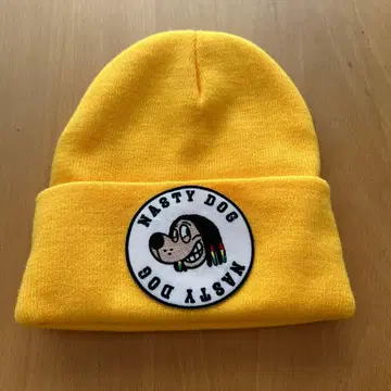 Nasty Dog 니트 캡 (옐로우 컬러)