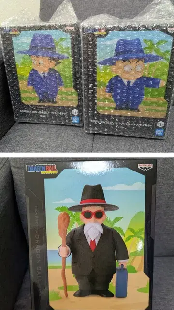 드래곤볼 SOFVIMATES 손오공 크리링 무천도사 수트 스타일