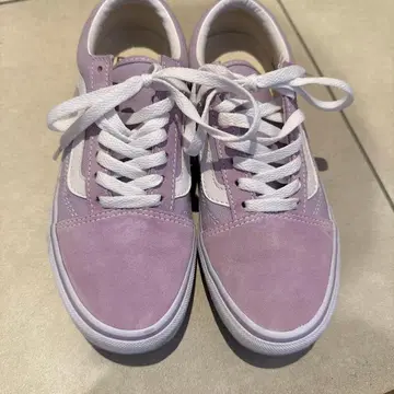 Vans 라벤더 스웨이드 스니커즈