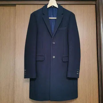 저널 스탠다드 체스터 코트 네이비 M