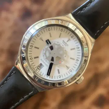 스와치 아이러니 swatch IRONY 수동 와인딩 배터리 불필요