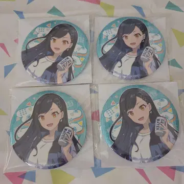 프로세카 하피콜 복권 E상 글리터 캔뱃지 시라이시 안