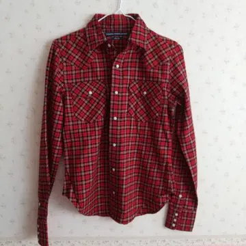 폴로 랄프로렌 체크 셔츠 슬림핏 S