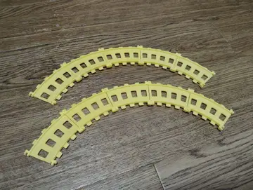 호빵맨 캐릭터 레일 곡선 레일 10개