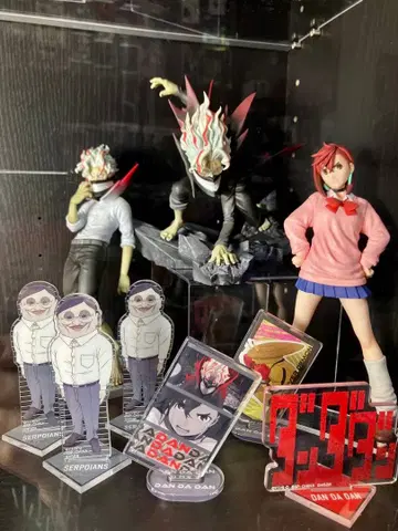 다단단 오카룬 모모 로고 아크릴 스탠드 세트