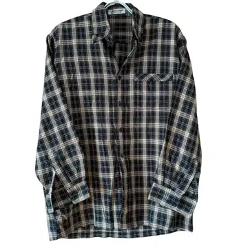 체크 무늬 HOMME-LIBRE 체크 무늬 셔츠 L 사이즈