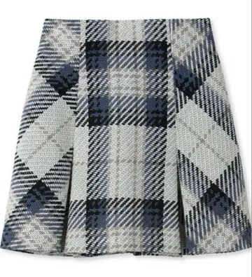 SNIDEL 로빙 체크 미니 스커트