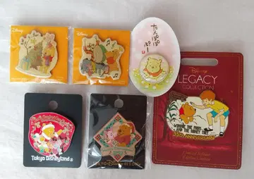 푸우 핀 배지 크리스마스 민들레 푸우