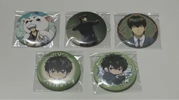 은혼 사카타 긴토키 히지카타 토시로 캔뱃지 5개 세트
