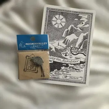 무민 선조 마그넷 배지 엽서