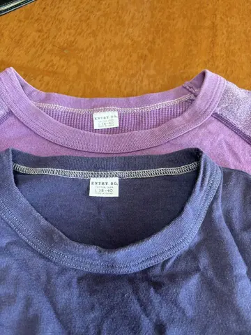 ENTRY S.G. 퍼플 T셔츠 L사이즈, 네이비 동사이즈