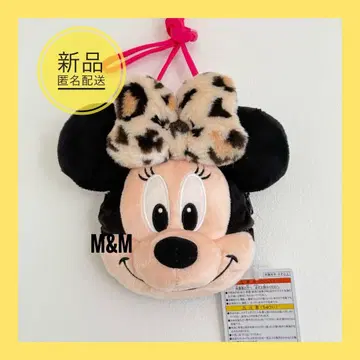 숄더백 레오파드 무늬 브라운 미니 디즈니