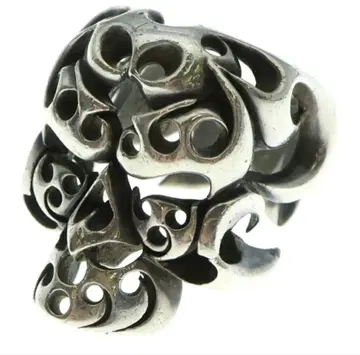 TENDERLOIN 보르네오 스컬 반지