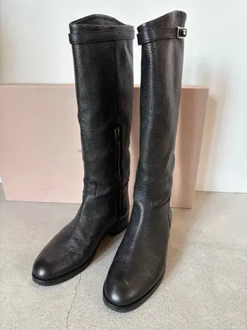 ANGELO BERVICATO 롱 부츠 블랙 38