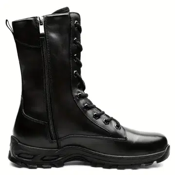 블랙 밀리터리 부츠