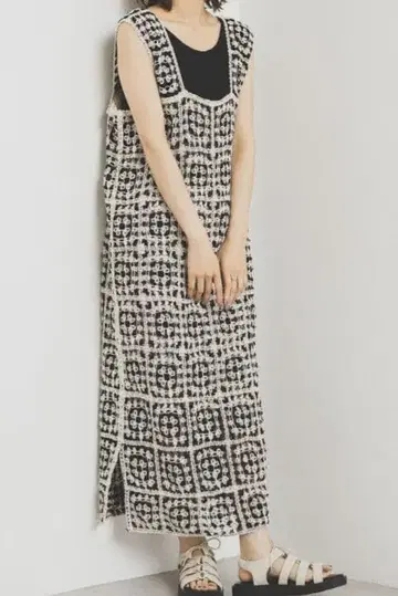 스튜디오 클립 크로셰 레이스 원피스