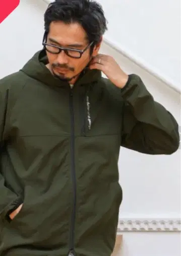 DUFFER 풀 집업 후드 블루종 라이트 아우터 올리브 S