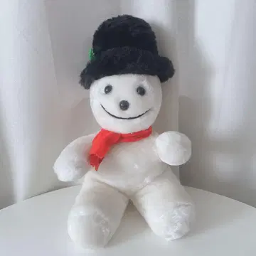 빈티지 스노우맨 눈사람 봉제 인형 USA 미국 레트로