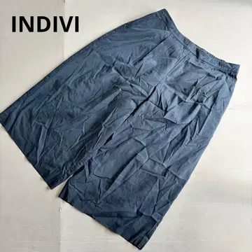 [ 인디비 ] 가우초 팬츠 일본제 빅 사이즈 스트레치 허리밴딩