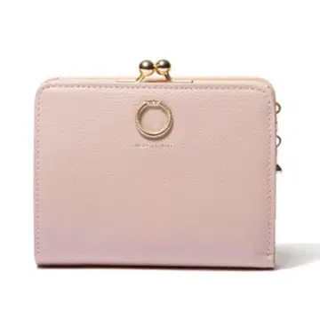 질 스튜어트 이단 접이식 지갑 핑크
